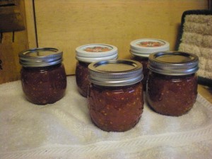 5 jars of jam!