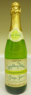Trader Joe's Sparkling White Chardonnay Grape Juice