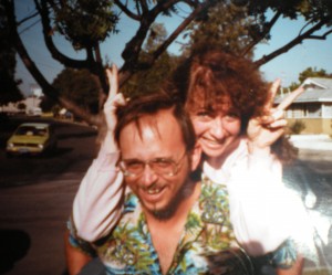 Scott and Christine, San Diego 1982 Photo by Chet Cunningham